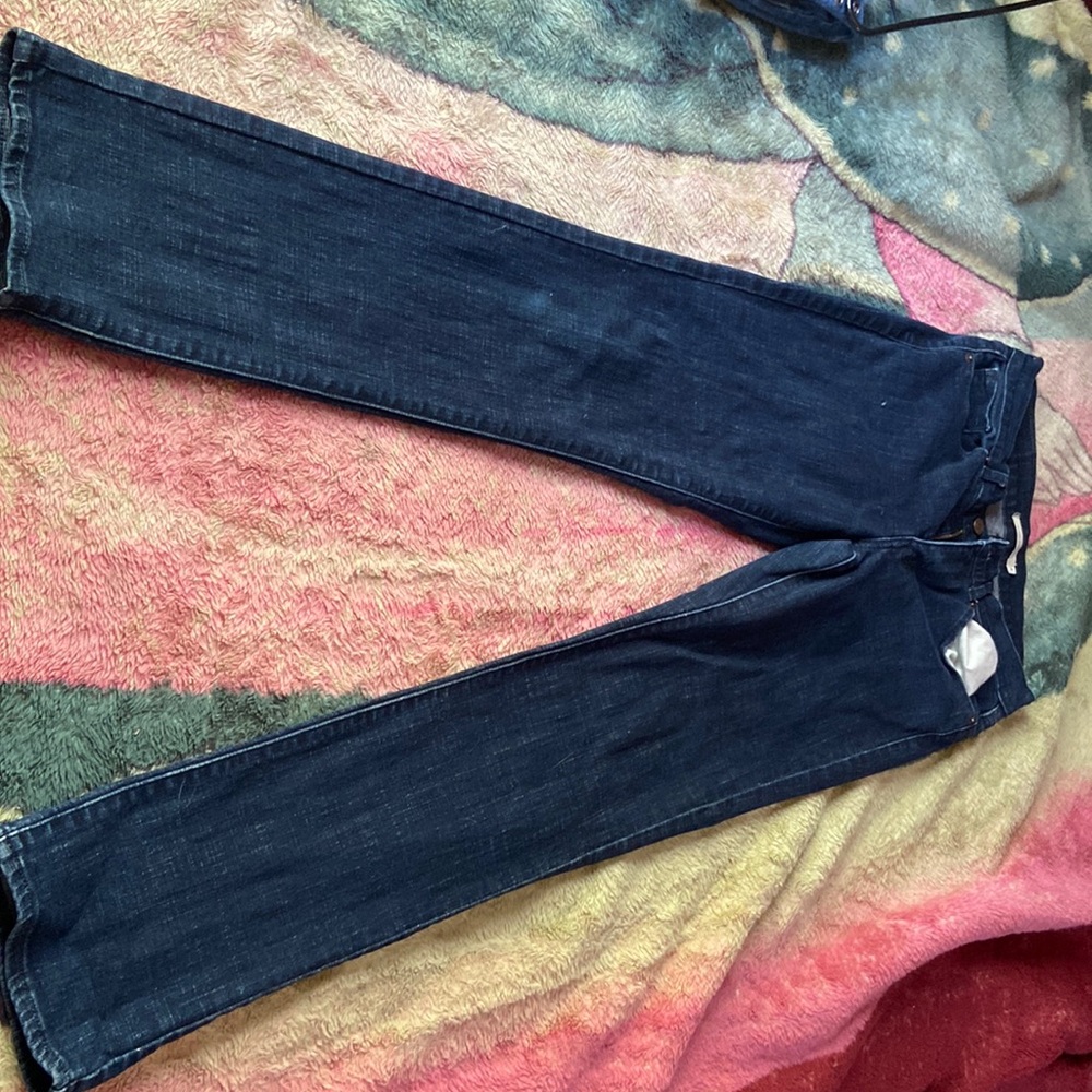 Levi’s classic straight navy blue jeans size 4